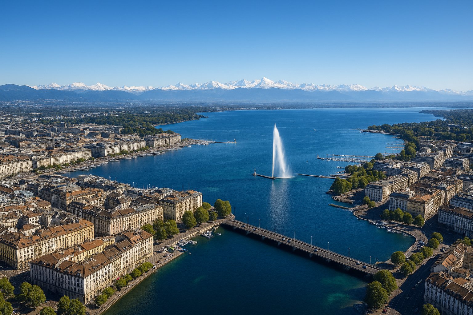 Genève, jet privé