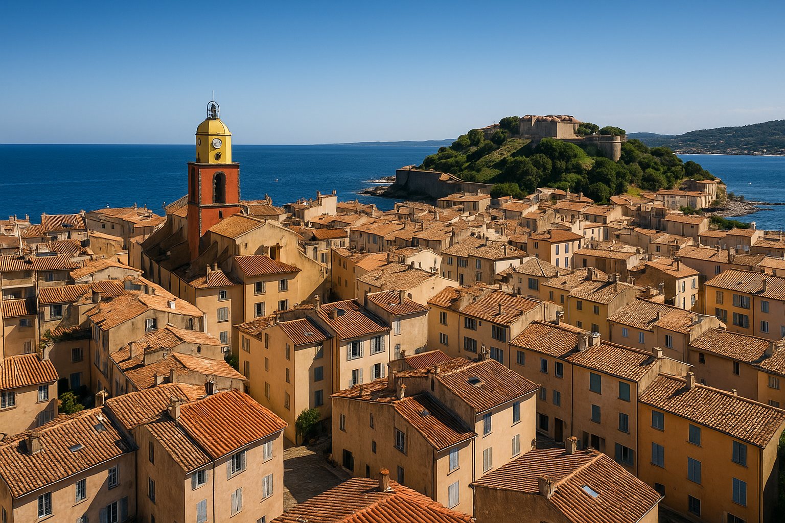 Saint-Tropez, jet privé
