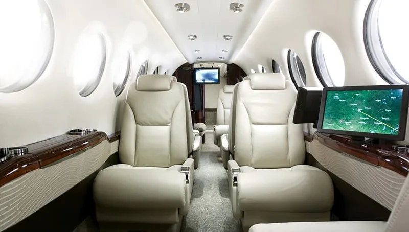 Beechcraft King Air 350i - location de jet privé