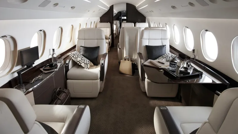 Dassault Falcon 2000LXS - location de jet privé