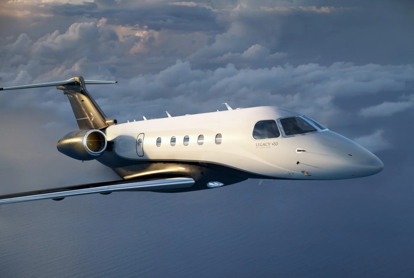 Embraer Legacy 450 - location de jet privé