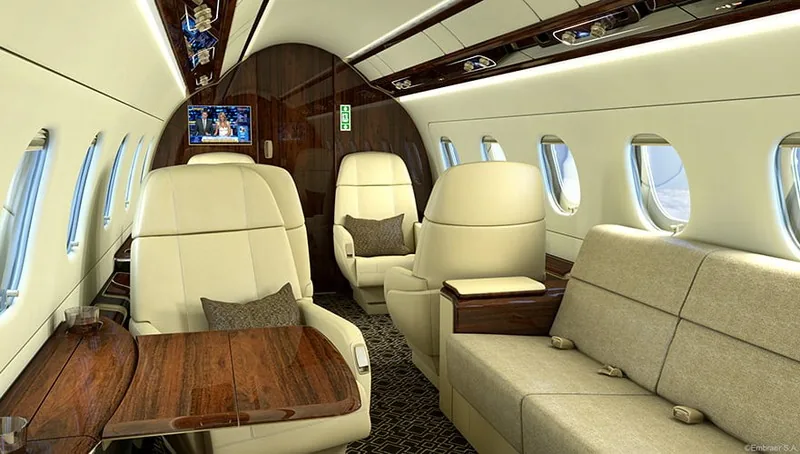 Embraer Legacy 500 - location de jet privé